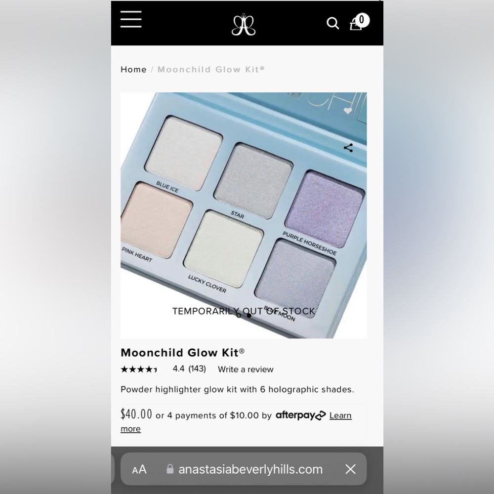Anastasia Beverly Hills Moon Child Glow Kit - Picture 5 of 5